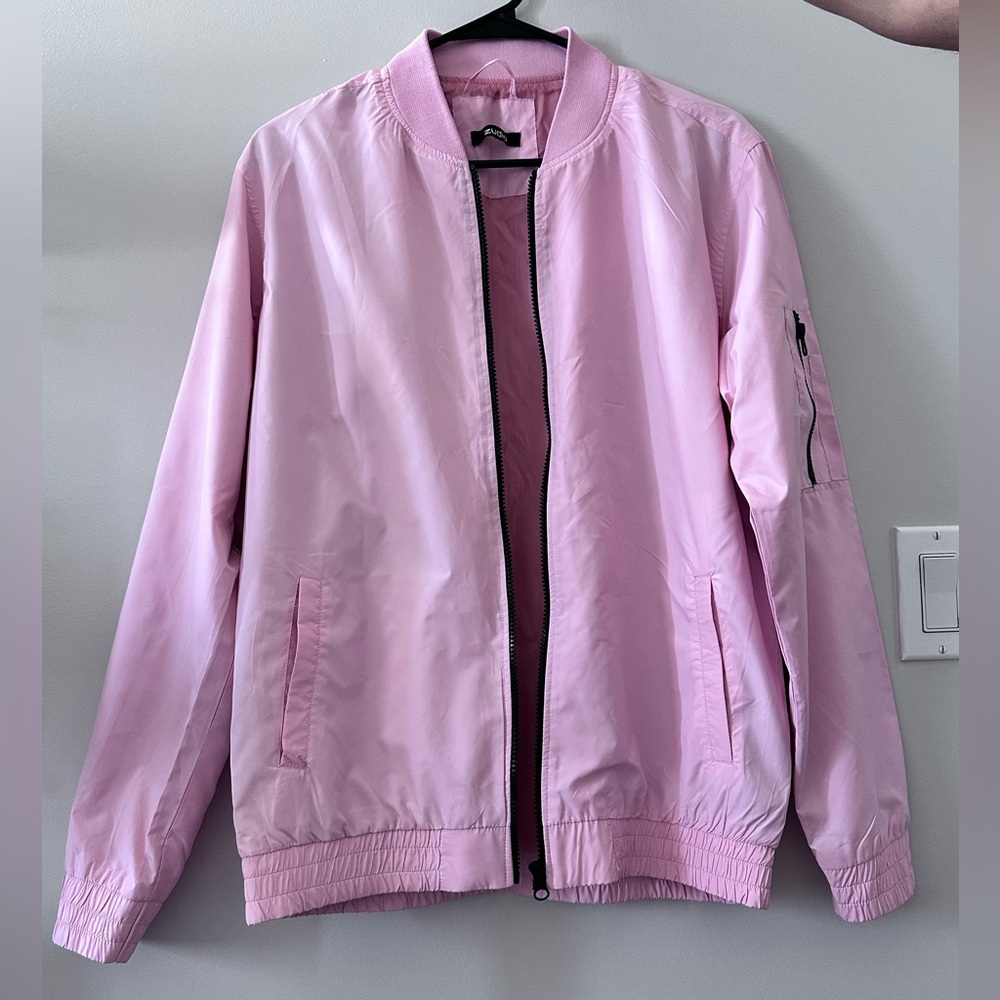 Zudio - Thin Jacket - Women - Baby Pink - XL
